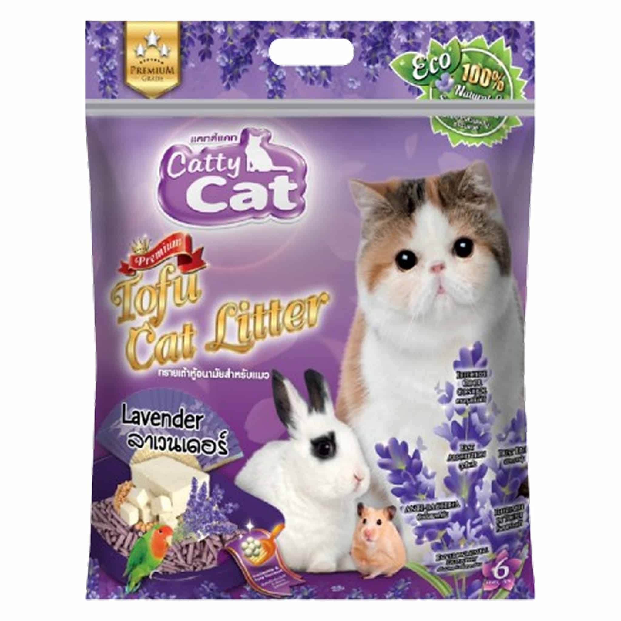 Catty Cat กลิ่นลาเวนเดอร์ 6 ลิตร