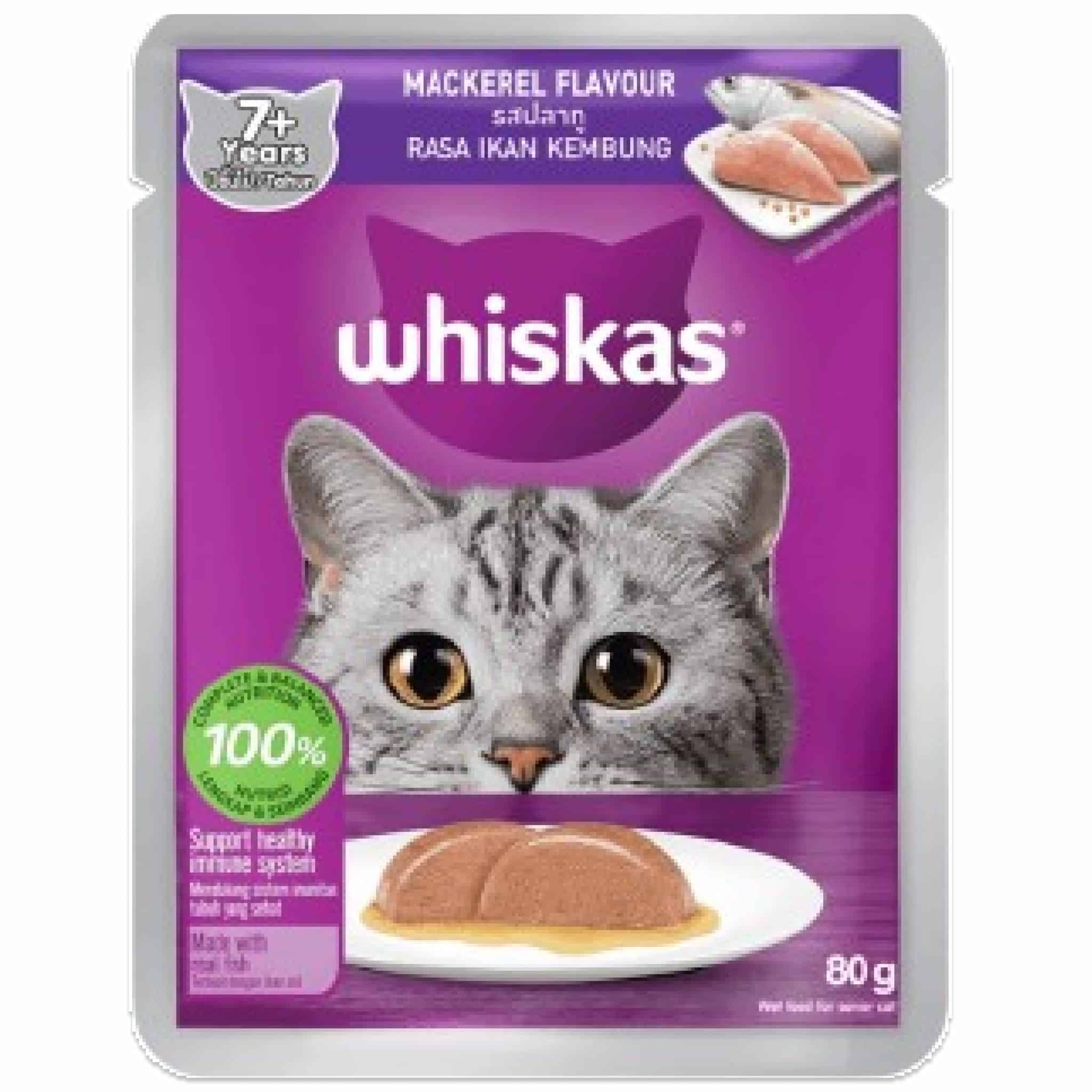 Whiskas รสปลาทู สำหรับ 7+