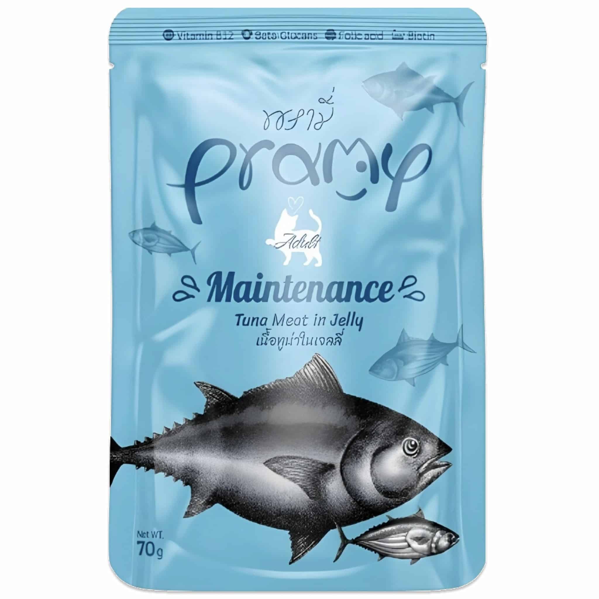 Pramy เนื้อทูน่าในเยลลี่