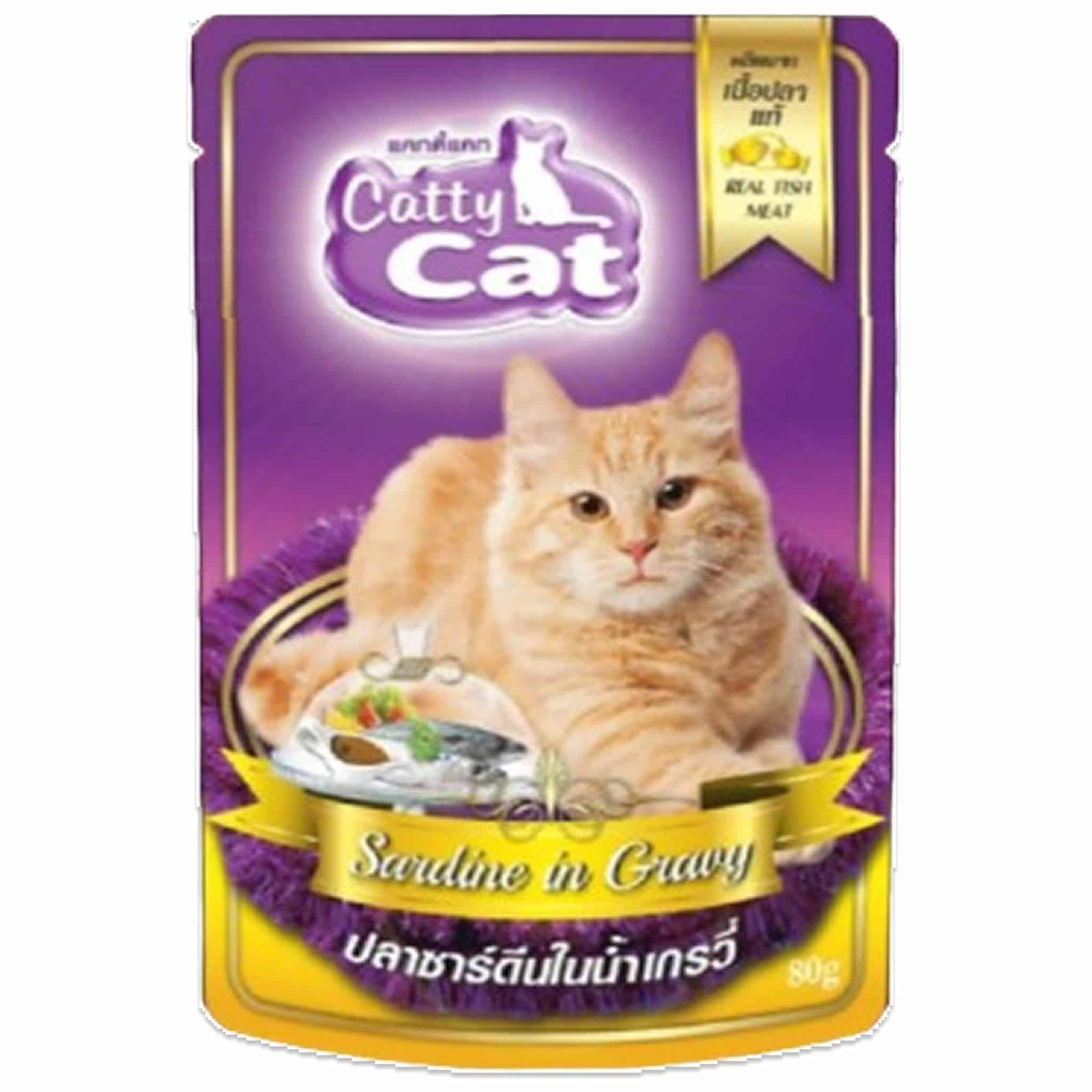 Catty Cat ปลาซาร์ดีนในน้ำเกรวี่