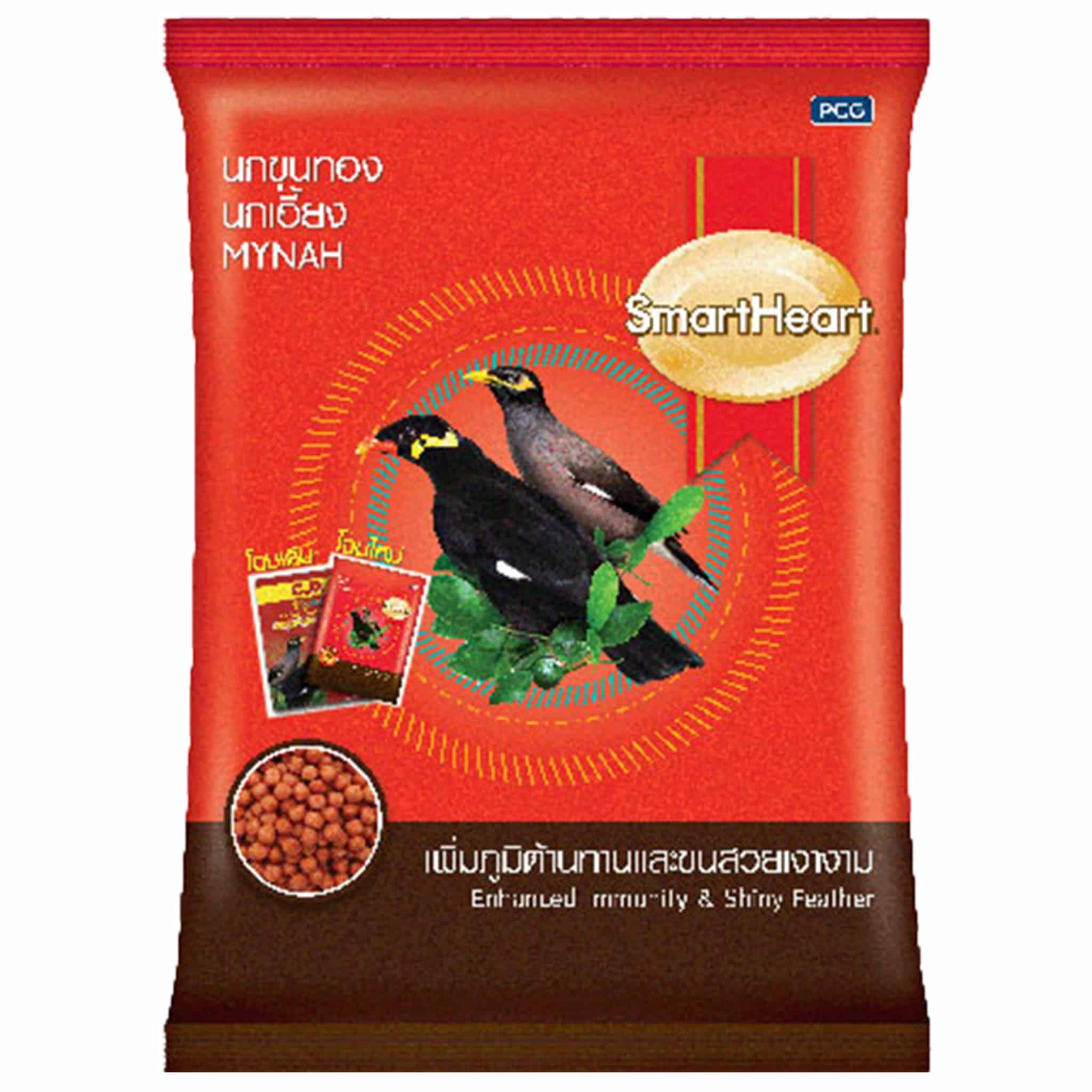 SmartHeart อาหารนกขุนทองและนกเอี้ยง 400 กรัม