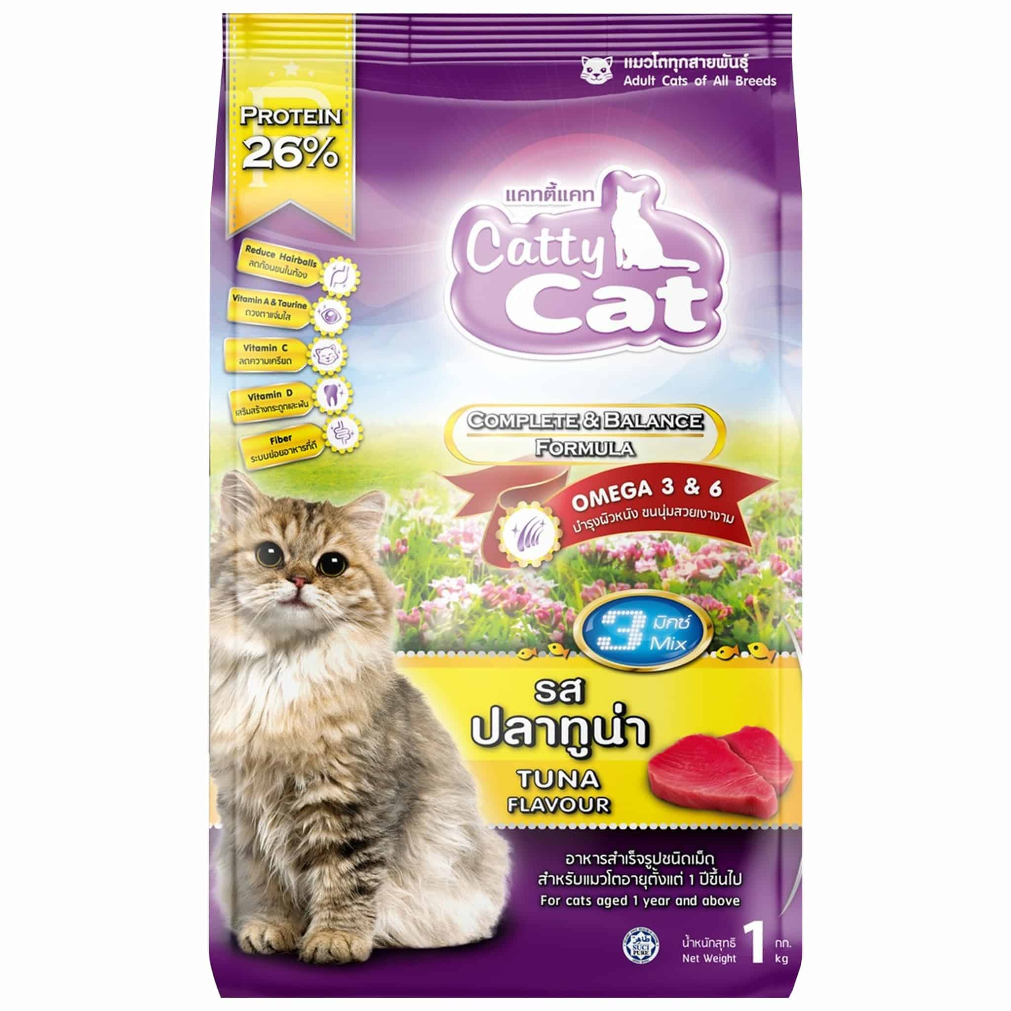 Catty Cat สูตรปลาทูน่า แมวโตอายุ 1 ปีขึ้นไป 20 ก.ก 