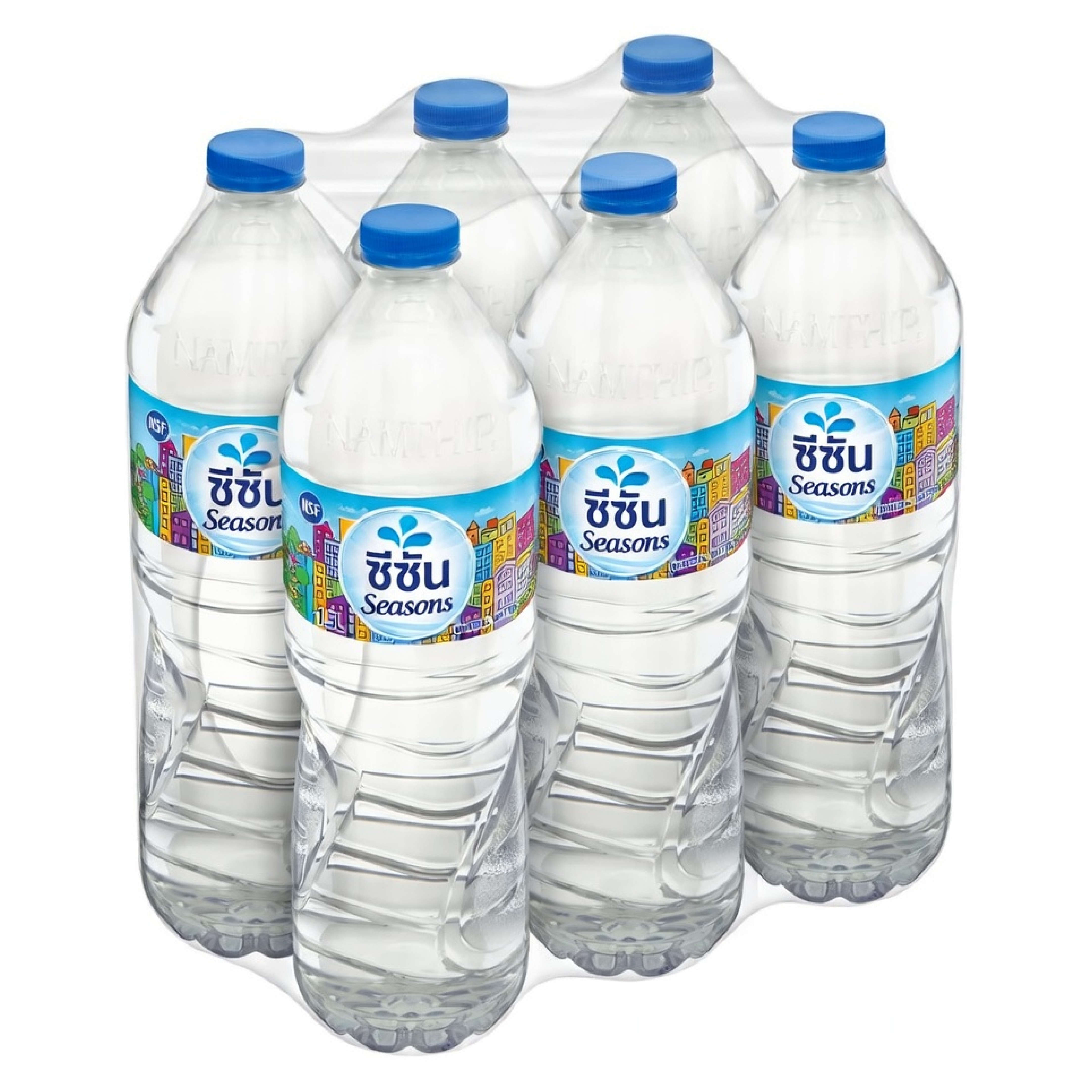 น้ำดื่มตราซีซัน 1500 มล. 1 แพ็ค